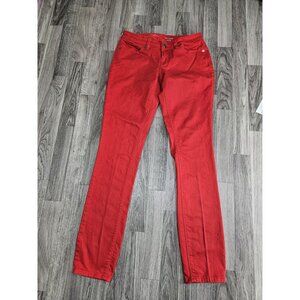 The Limited Red Skinny Pants